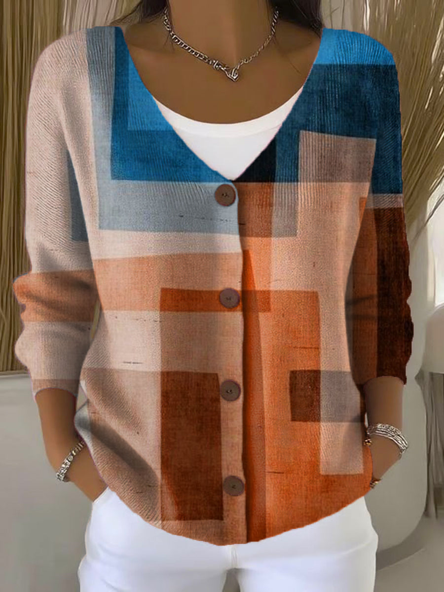 Liv | Geometric Knit