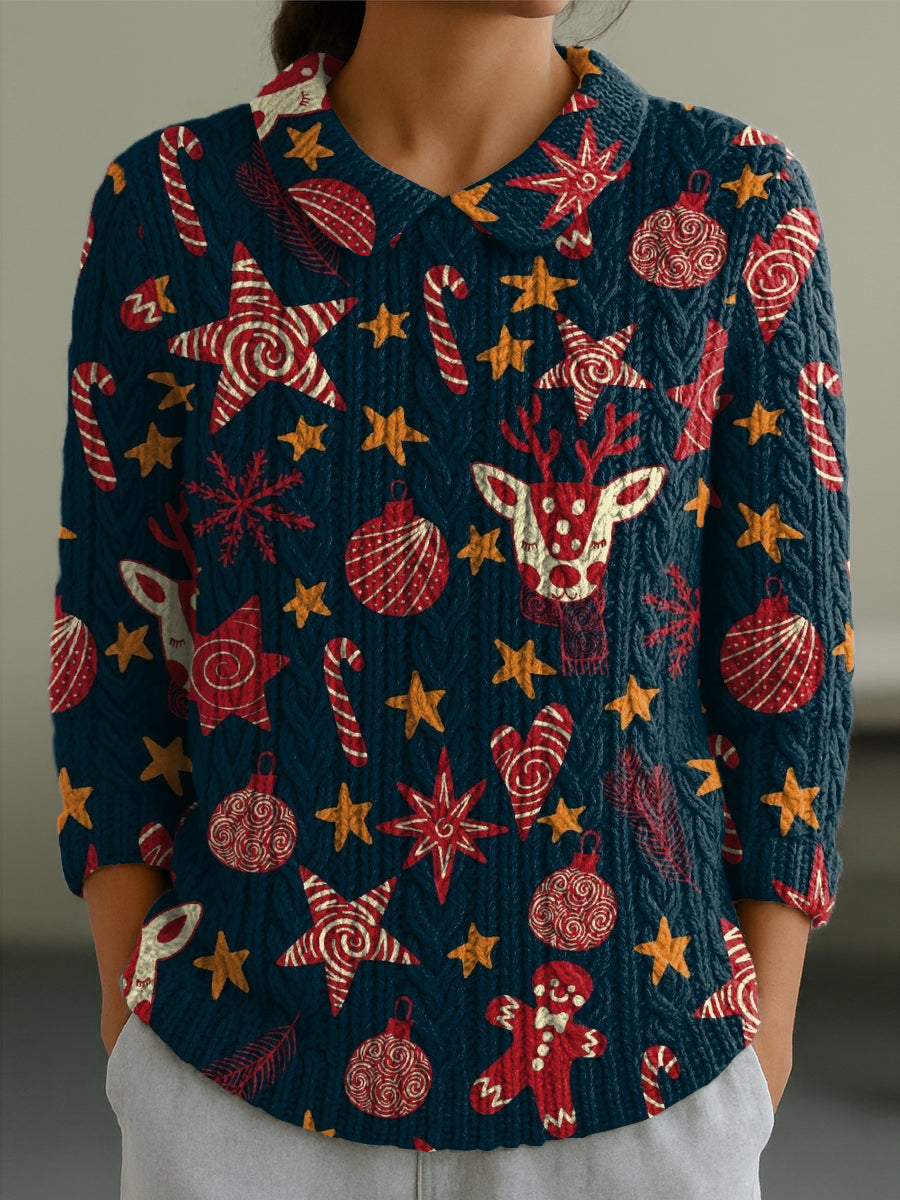 Sofie | Julelys Pullover