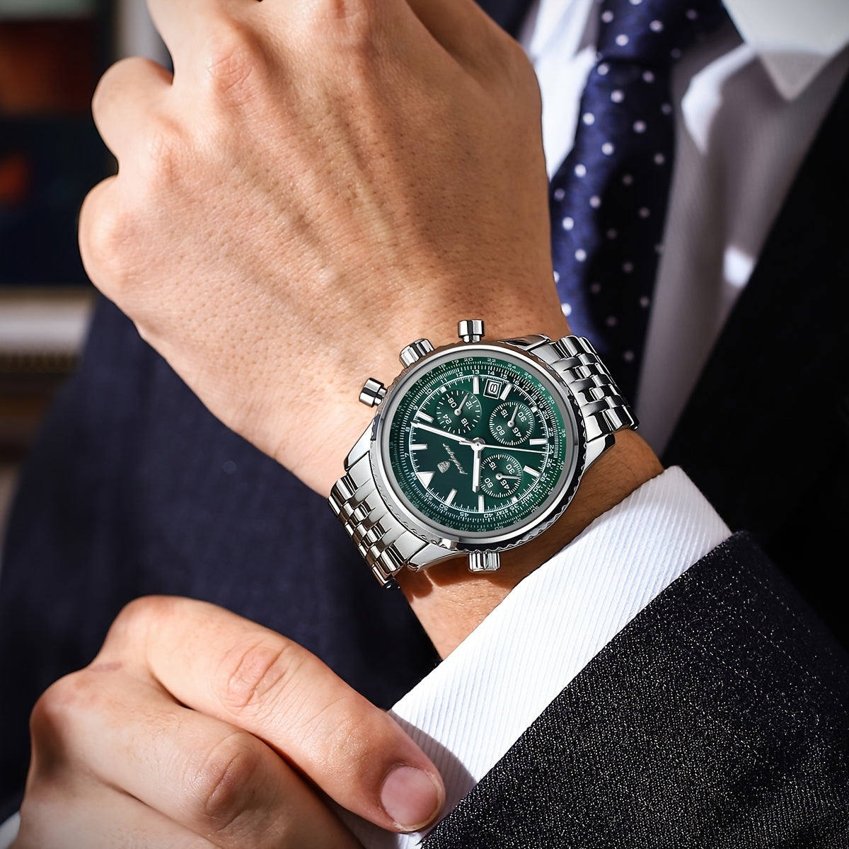 Adrien™ | Sophisticated Chronograph Watch