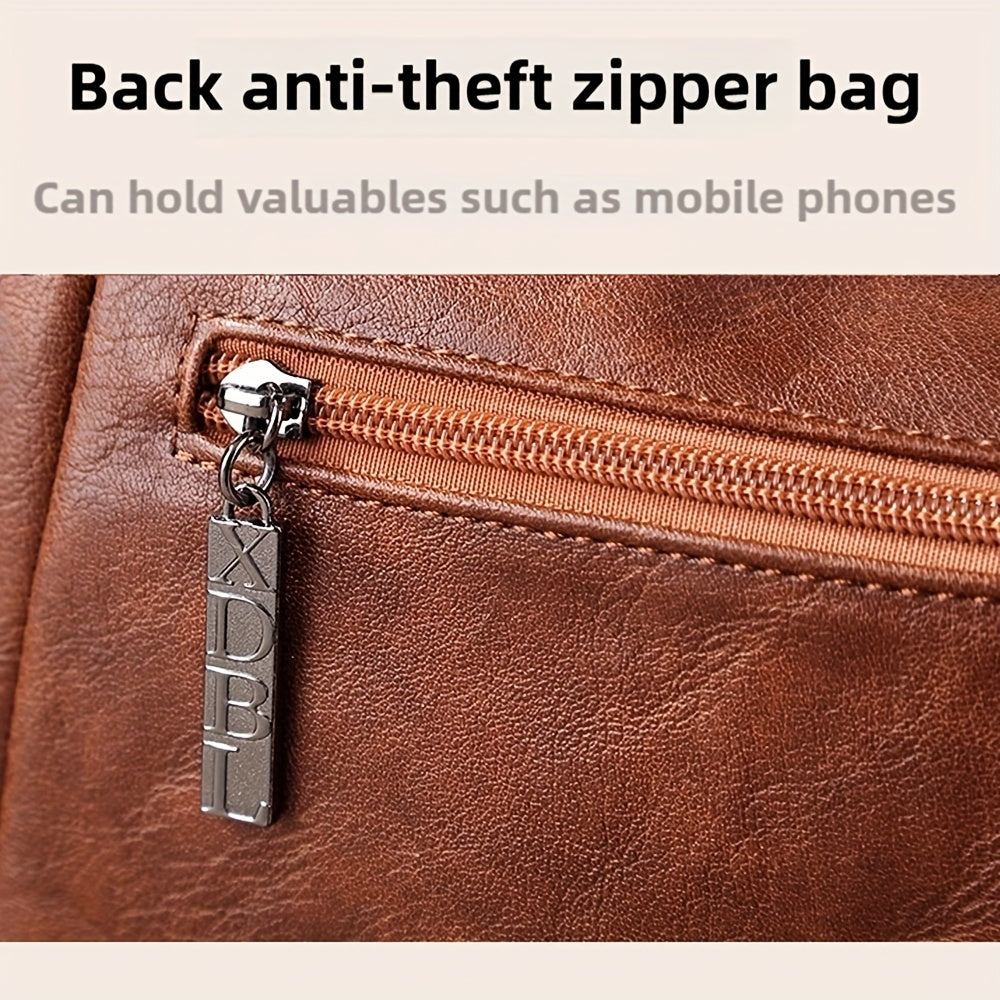 Beatrice™ | Klassisk Læder Shoppingtaske