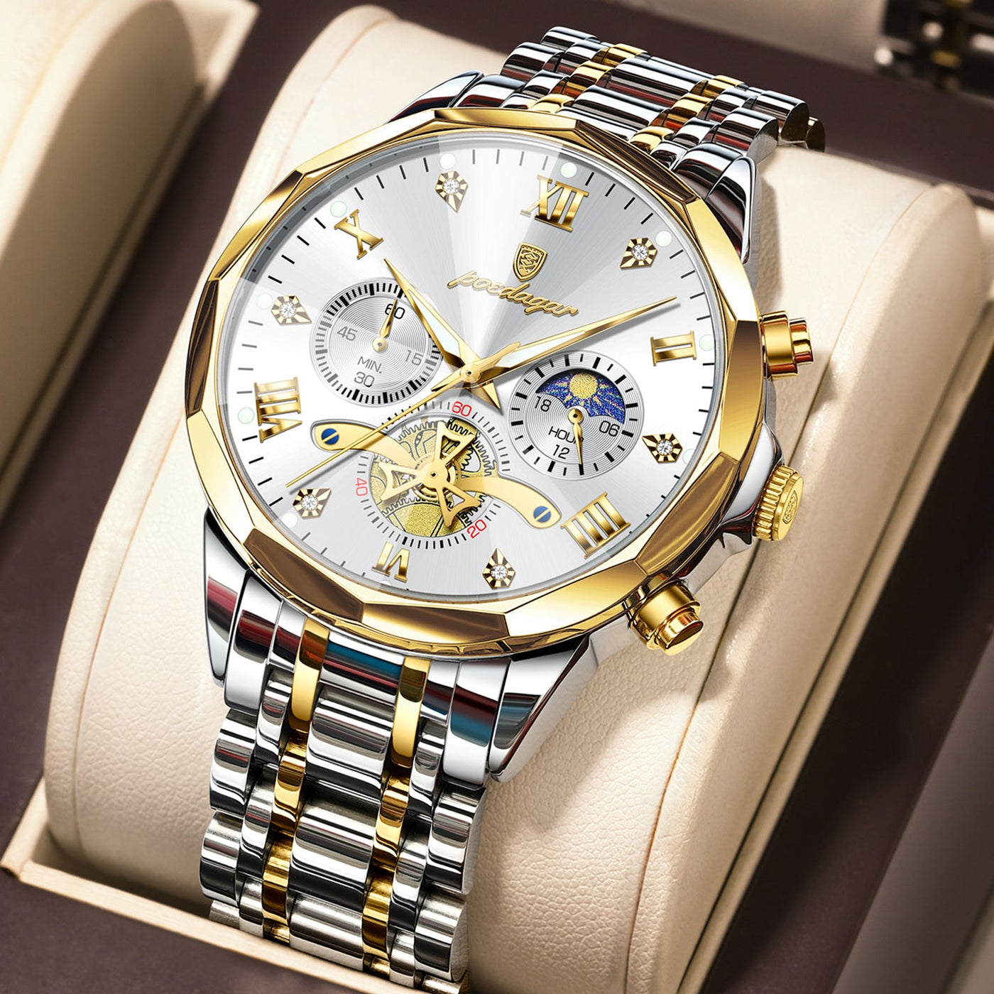 Antoine™ | Quartz Watch in Stainless Steel