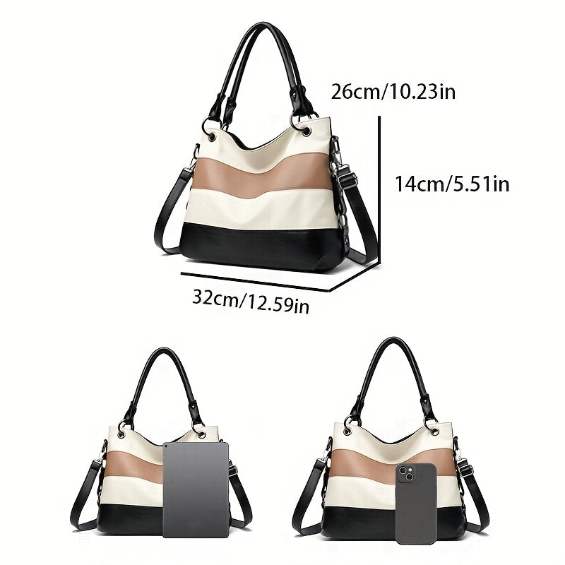 Isabella™ | Chic Leather Tote Bag