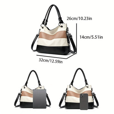 Isabella™ | Chic Leather Tote Bag