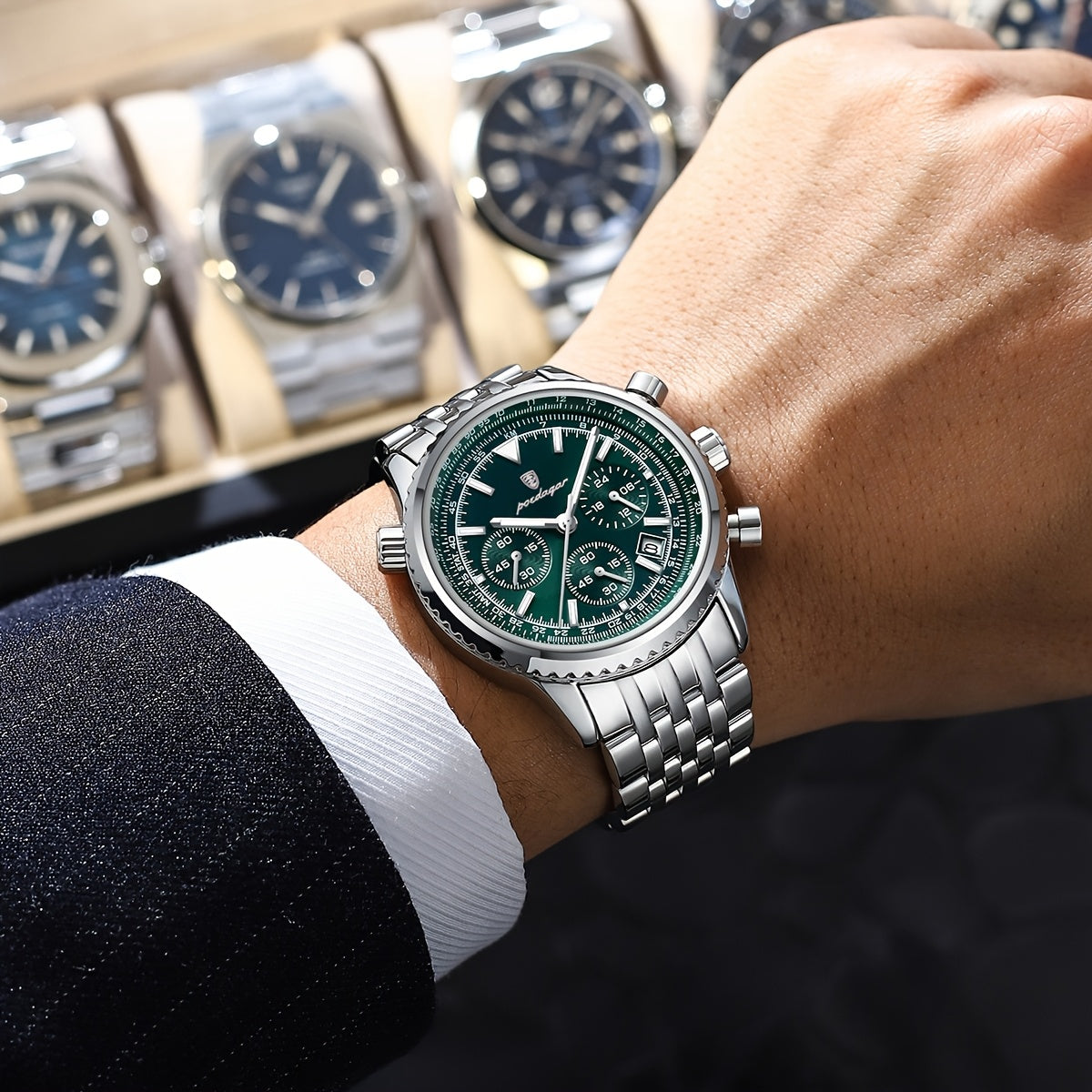 Adrien™ | Sophisticated Chronograph Watch