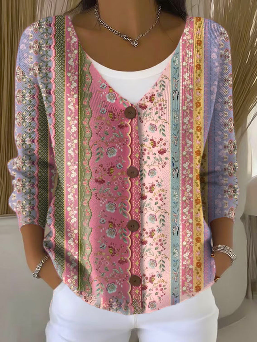 Freja | Modern Art Cardigan
