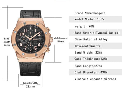 Damien™ | Sport Chronograph Watch