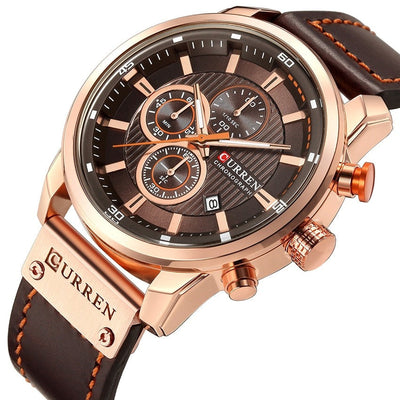 Antoine™ | Quartz Leather Watch