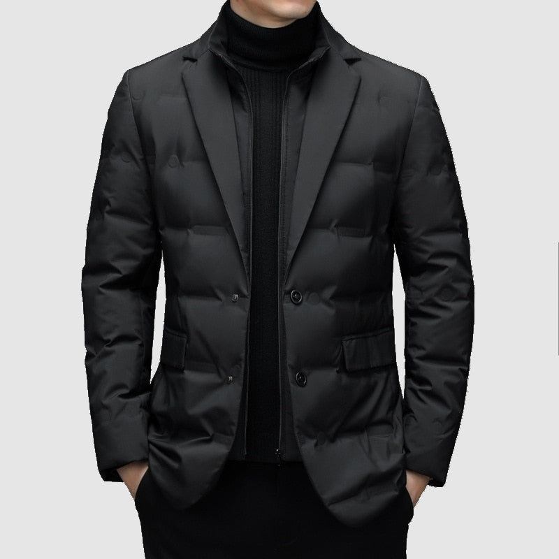 Magnus | Dynejakke-Blazer Med Knaplukning