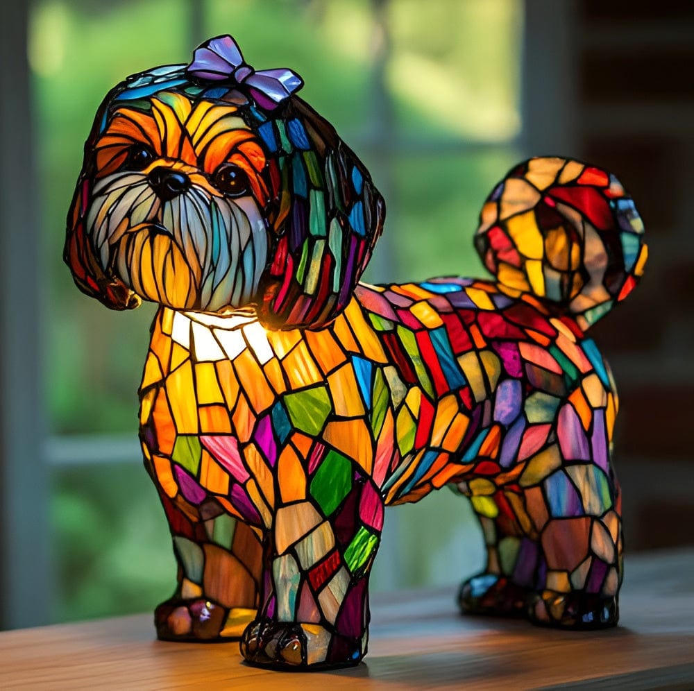 Animal Glow™ | Handcrafted Stained Glass Lamp