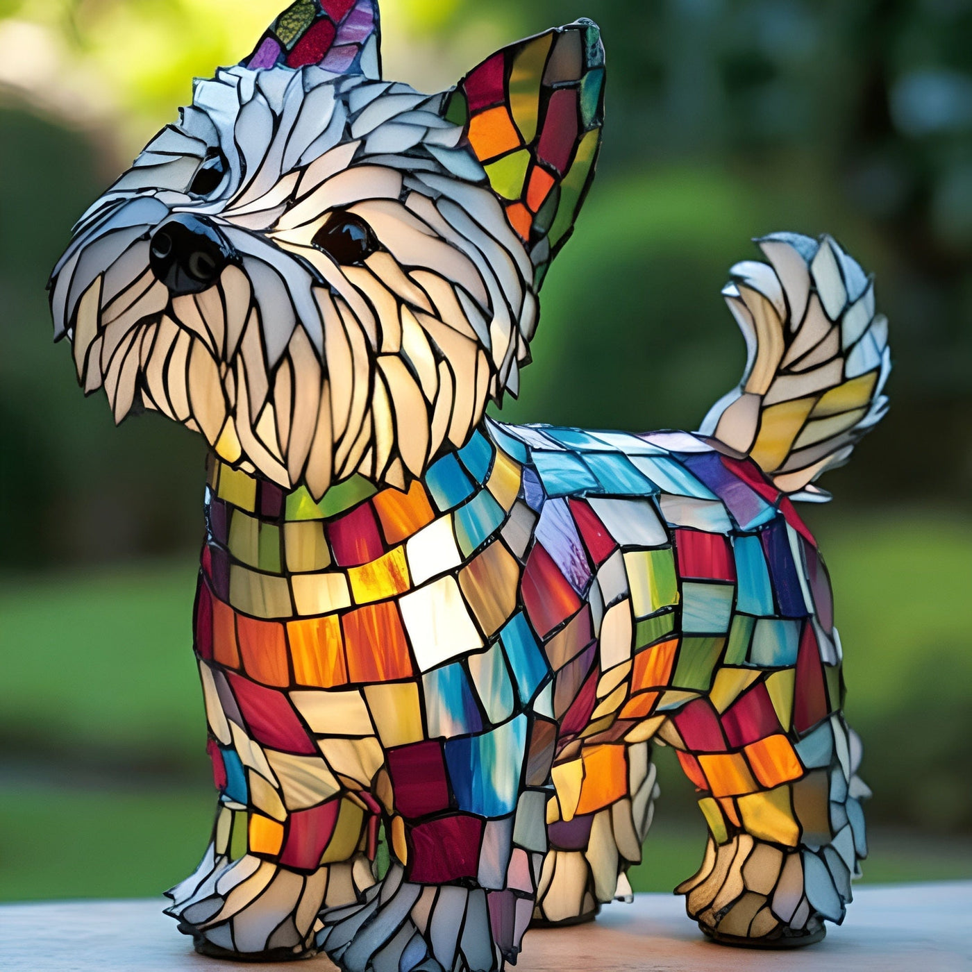 Animal Glow™ | Handcrafted Stained Glass Lamp
