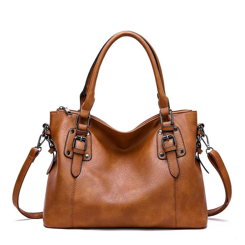Ophélie™ | Soft Leather Handbag