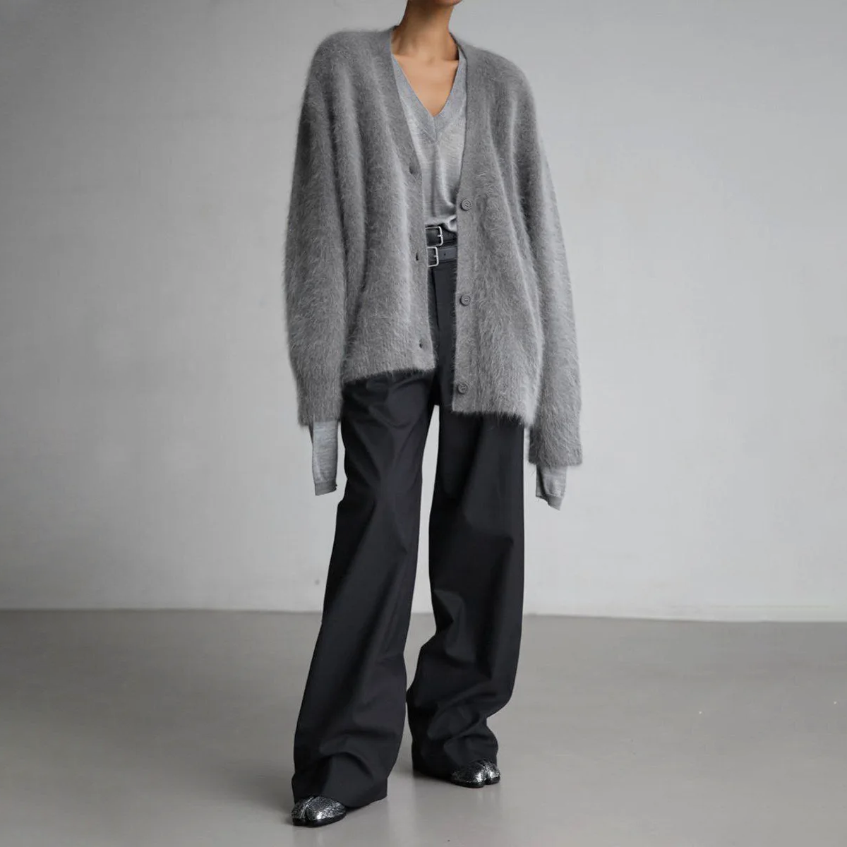Serena | Stilfuld cardigan i pels