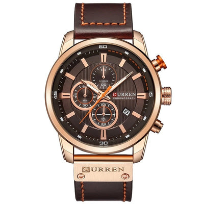 Antoine™ | Quartz Leather Watch