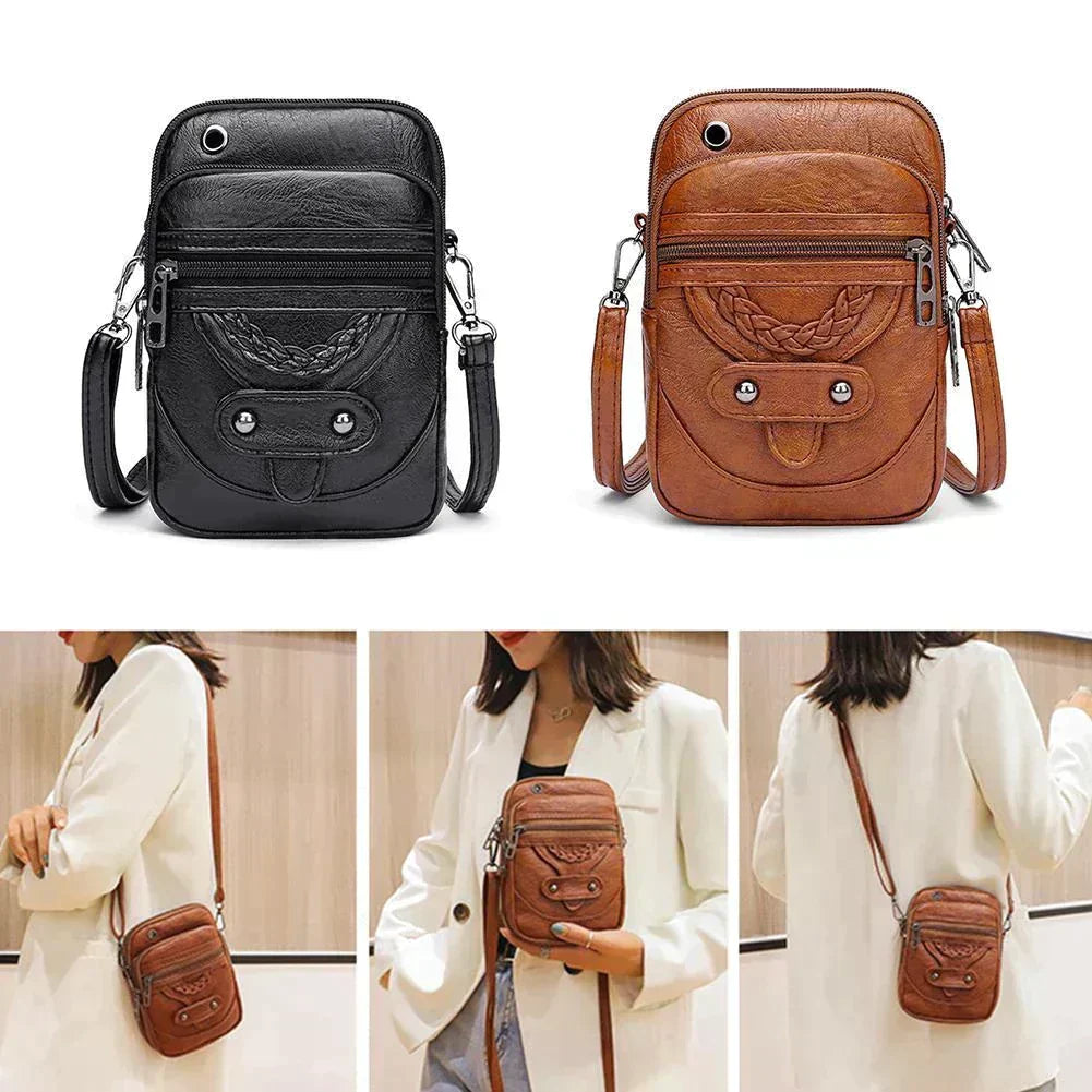 Chloé™ | Struktureret Læderhåndtaske