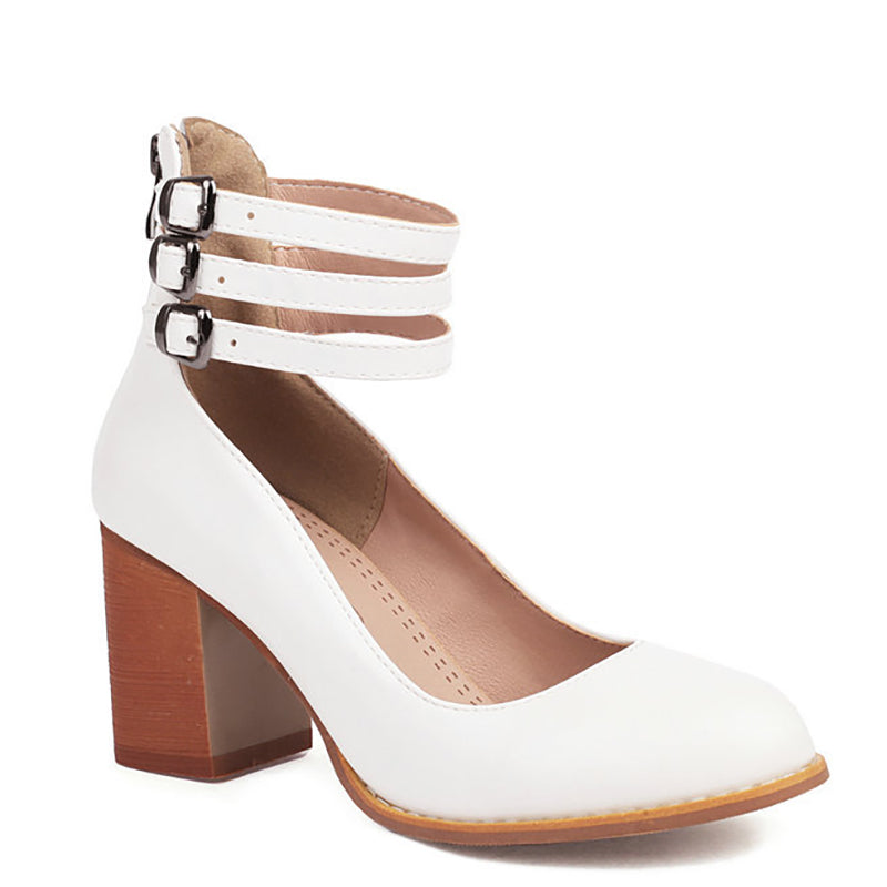 Elisa™ | Sleek Sandals with Chunky Heel