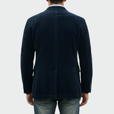 Tommy | 2-delt sæt: Blazer og vest i fløjl